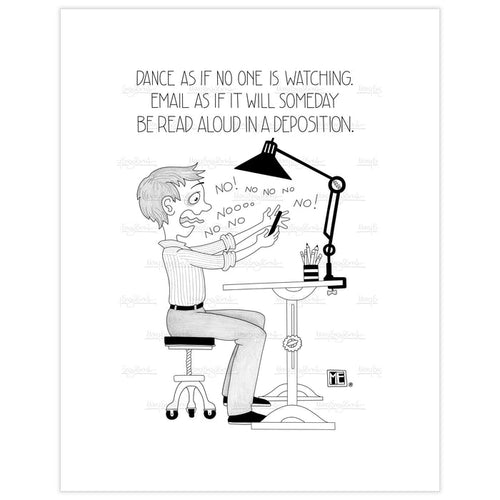 Just Some Friendly Advice Fine Art Print