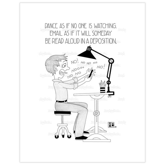 Just Some Friendly Advice Fine Art Print