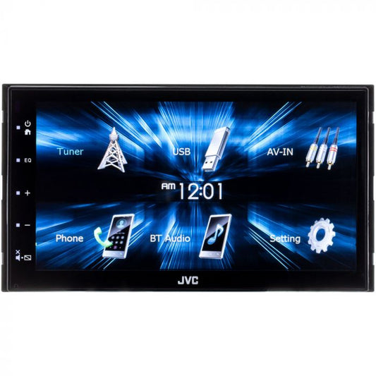 JVC KW-M150BT Bluetooth Car Stereo Digital Media Receiver 6.75" WVGA Capacitive Monitor