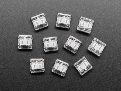 Kailh CHOC Low Profile White Clicky Key Switches - 10 Pack by The Pi Hut - The Pi Hut
