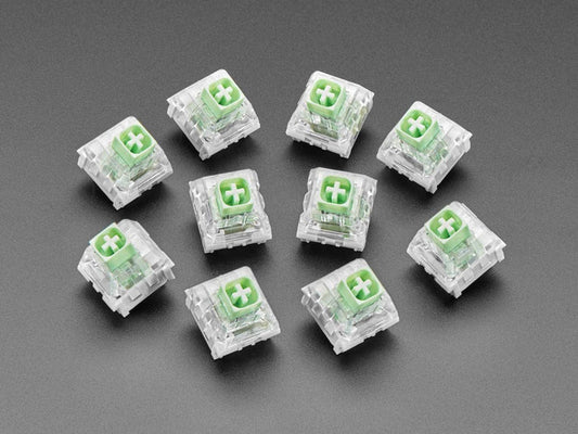 Kailh Mechanical Key Switches - Thick Click Jade Box - 10 pack (Cherry MX Compatible) [discontinued] by The Pi Hut - The Pi Hut