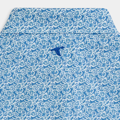 Kansas Fastball Printed Performance Polo