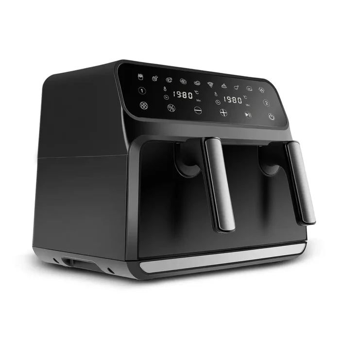 Airfryer numérique à une chambre Karaca Multifry XXXL avec séparateur et fenêtre en verre, 9 litres