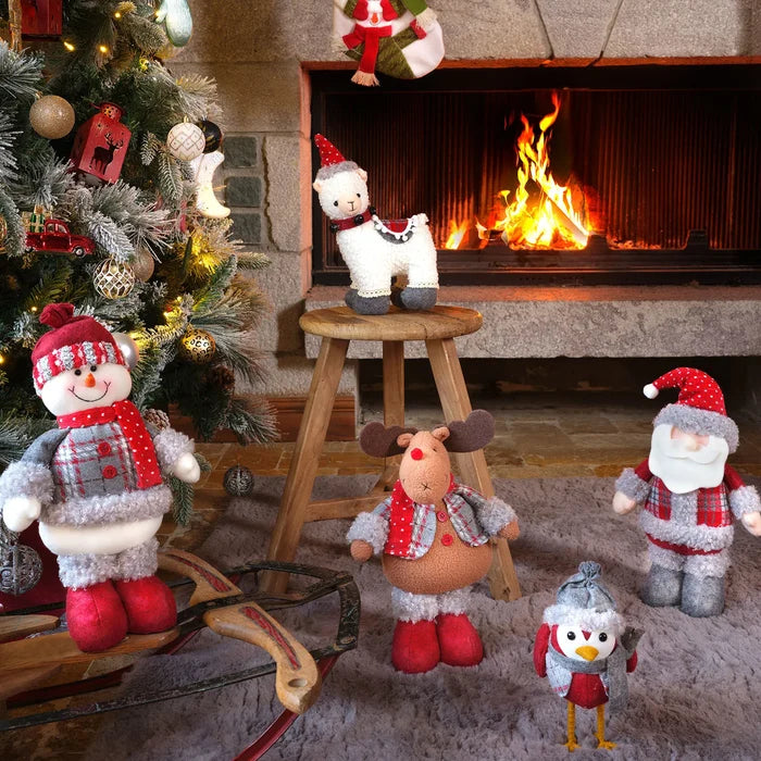 Karaca Home Objet en peluche Père Noël debout 44 cm