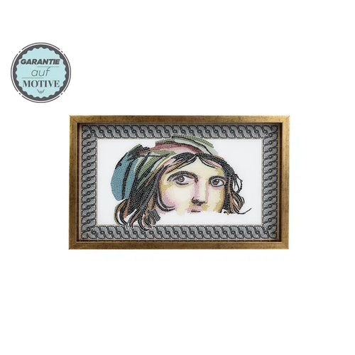 ZEUGMA ÇİNGENE KIZ TEPSİ 25X40CM, BEYAZ