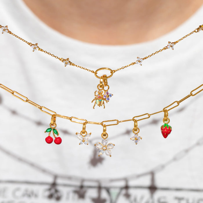 Keep Calm Cherry On Charm