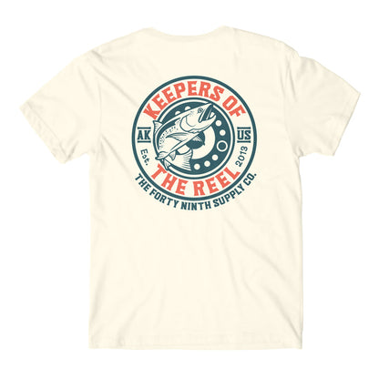Keepers Of The Reel Cream T-Shirt