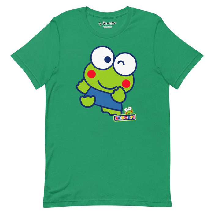 Keroppi Primary Logo T-Shirt Apparel Printful XS