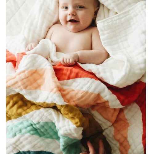 Kids Rainbow Quilt