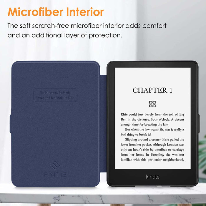 kindle paperwhite pu case