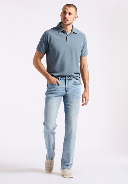 Buffalo Men Jeans Navy Denim Denim Pants Stretch
