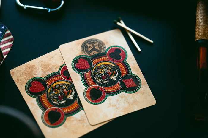 Kings Wild Tigers Playing Cards by Kings Wild Project