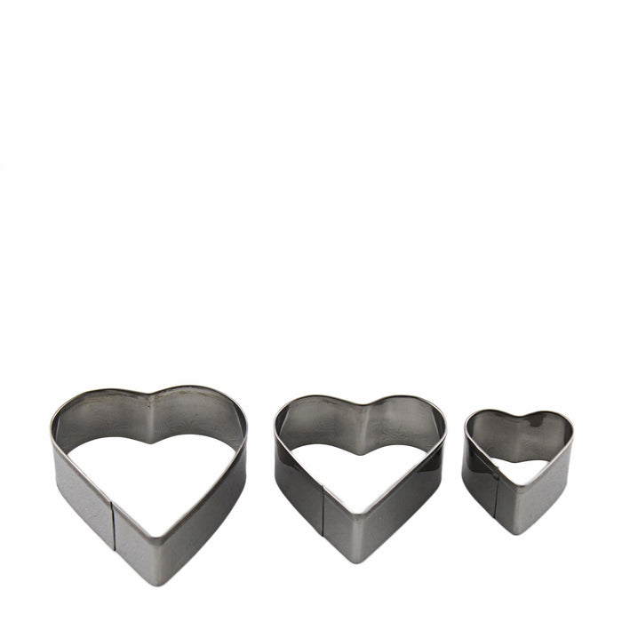 Kitchen Inspire Cookie Cutters Set 6 Piece - Silver