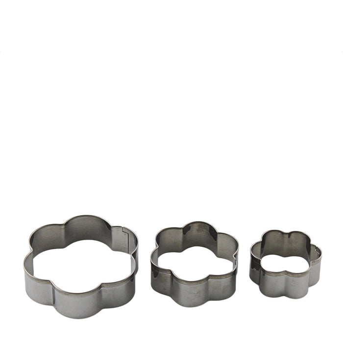 Kitchen Inspire Cookie Cutters Set 6 Piece - Silver