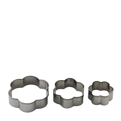 Kitchen Inspire Cookie Cutters Set 6 Piece - Silver