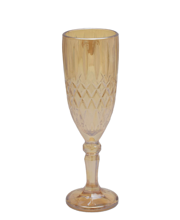 Kitchen Life Champagne Glass - Gold