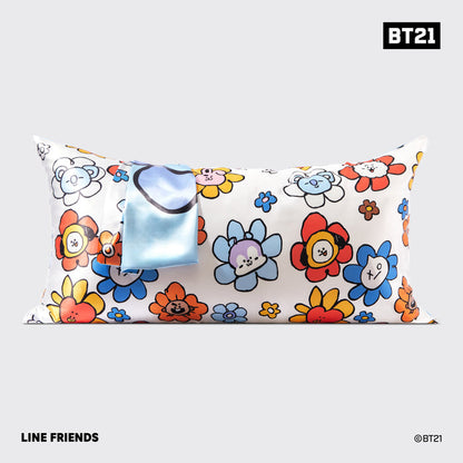 Kitsch x BT21 KOYA King Satin Pillowcase — back