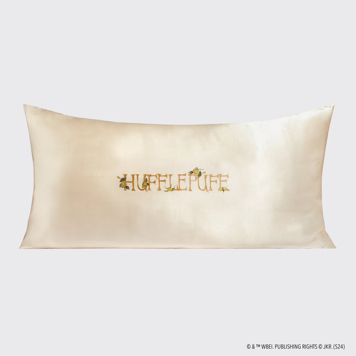 Kitsch x Harry Potter Satin Pillowcase in Hufflepuff - King
