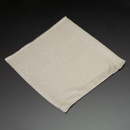 Knit Conductive Fabric - Silver 20cm square by Adafruit - The Pi Hut