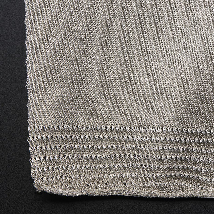 Knit Conductive Fabric - Silver 20cm square by Adafruit - The Pi Hut