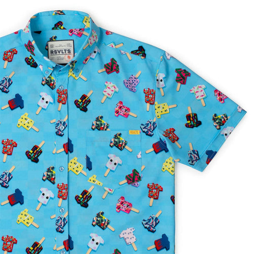 RSVLTS XS RSVLTS Short Sleeve Shirt Kunu Pops – KUNUFLEX Short Sleeve Shirt