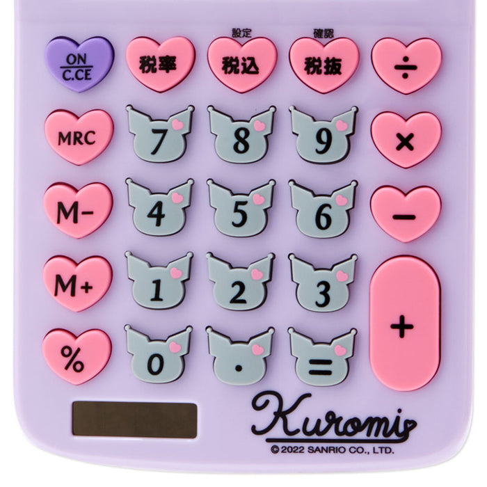 Kuromi Classic Calculator Stationery Japan Original