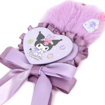 Kuromi Rosette Badge (Spring Things Series) Accessory Japan Original