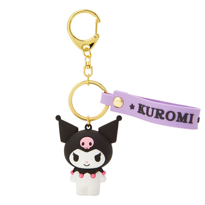 Kuromi Signature Keychain Accessory Japan Original