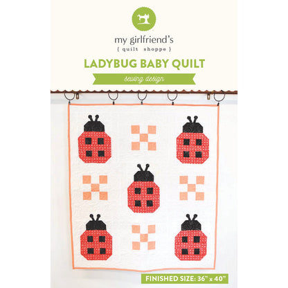 Ladybug Quilt (Downloadable Sewing Pattern)