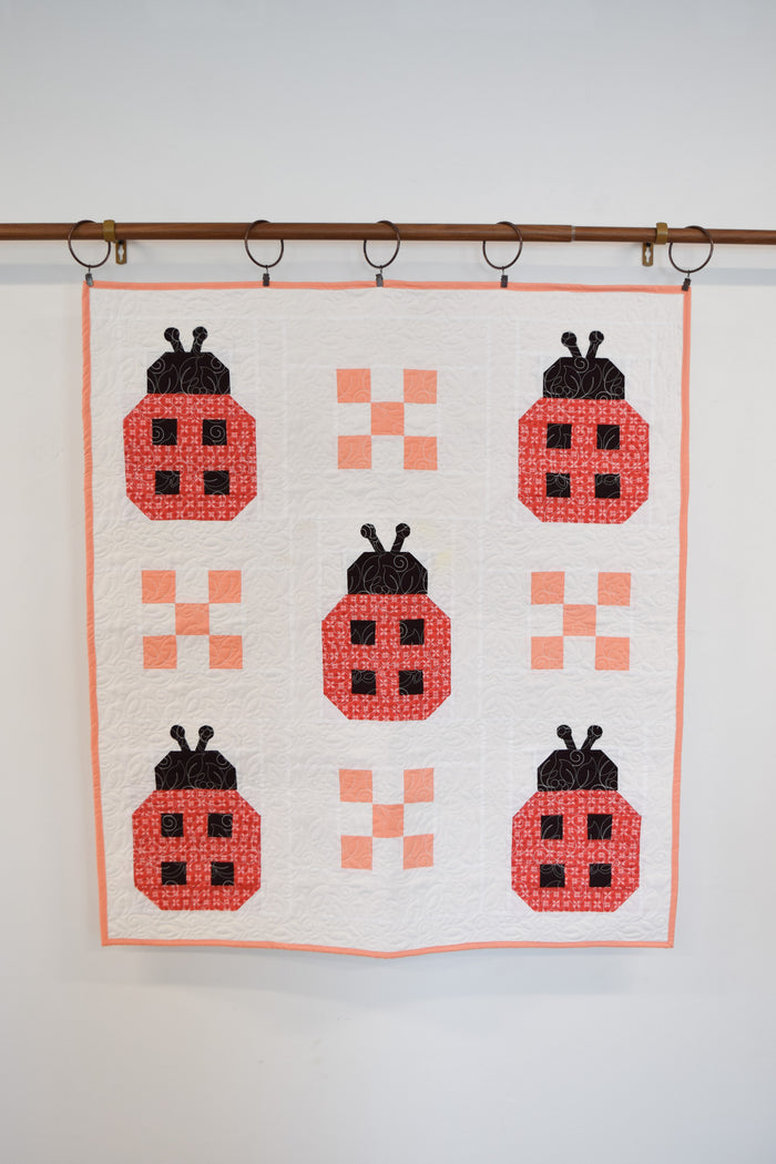 Ladybug Quilt (Downloadable Sewing Pattern)