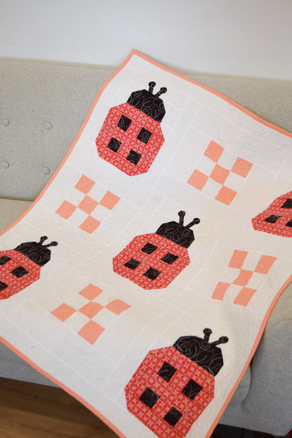 Ladybug Quilt (Downloadable Sewing Pattern)