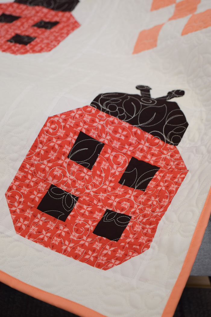 Ladybug Quilt (Downloadable Sewing Pattern)