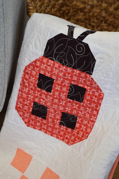 Ladybug Quilt (Downloadable Sewing Pattern)