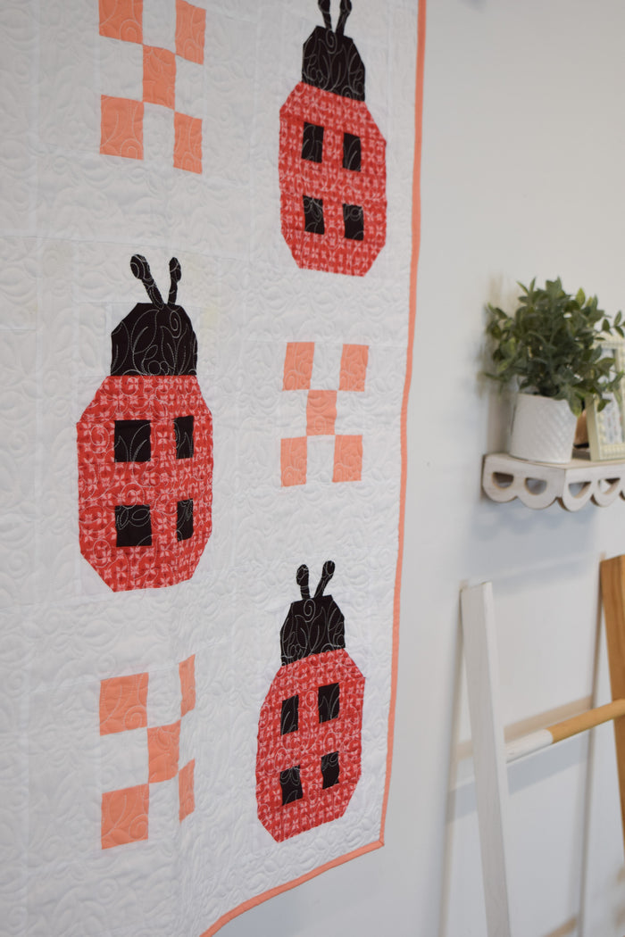 Ladybug Quilt (Downloadable Sewing Pattern)