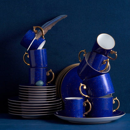 Lapis Espresso Cup & Saucer [Set Of 2]