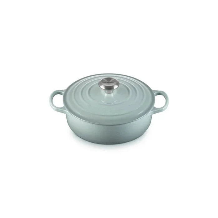 Le Creuset 3.5 Qt Wide Oven - sea salt