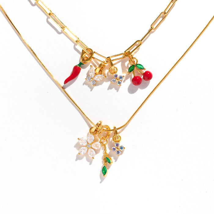 Leaf Me Alone Charm