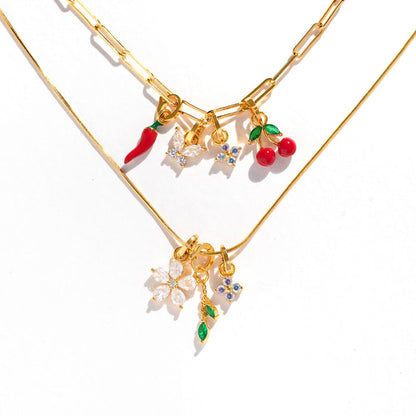 Leaf Me Alone Charm