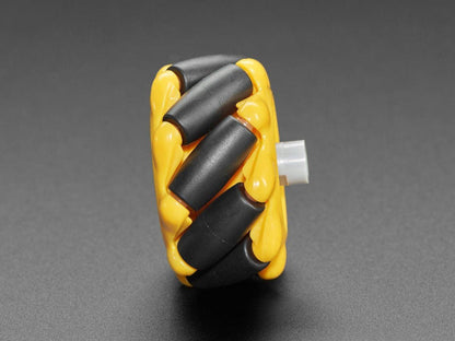 Left & Right Mecanum Wheel Pair - 48mm Diameter (TT Motor or Cross Axle (2-pack)) by The Pi Hut - The Pi Hut