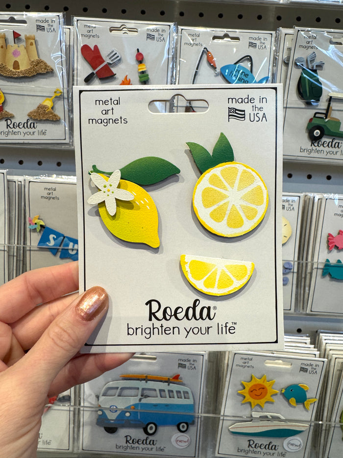 Lemon Magnets S/3