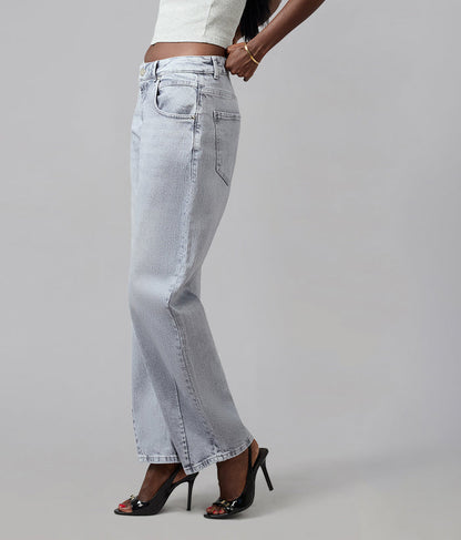 LENNOX-MON High Rise Barrel Jeans