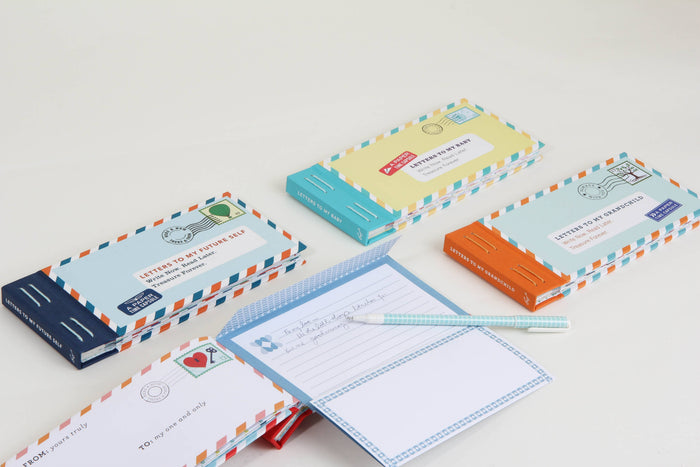 Set of stationery items including envelopes and cards on a white background