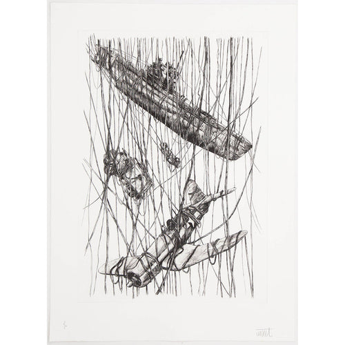 LEVALET - Wreck (Etching) - ed 70