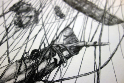 LEVALET - Wreck (Etching) - ed 70