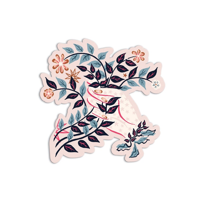 Liberty Ianthe Hand Shaped Notecard Set Greeting Cards Liberty London Collection