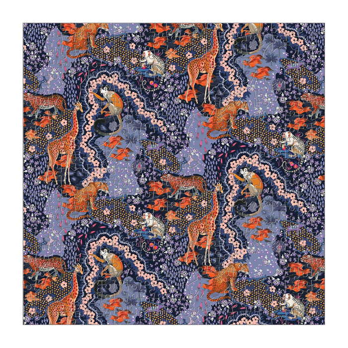 Liberty London Maxine 500 Piece Double Sided Puzzle With Shaped Pieces Double Sided 500 Piece Puzzle Liberty London
