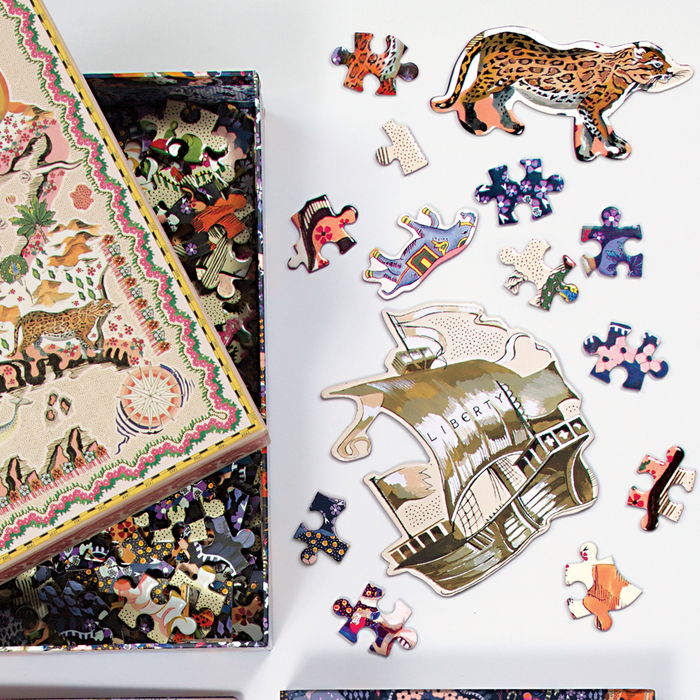 Liberty London Maxine Double-Sided 500 Piece Jigsaw Puzzle 500 Piece Puzzles Liberty London Collection