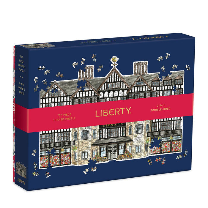 Liberty London Tudor Building 750 Piece Shaped Puzzle 750 Piece Puzzles Liberty London Collection