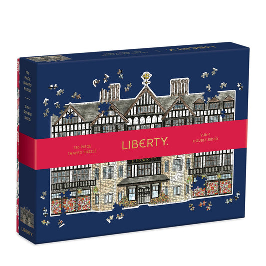 Liberty London Tudor Building 750 Piece Shaped Puzzle 750 Piece Puzzles Liberty London Collection