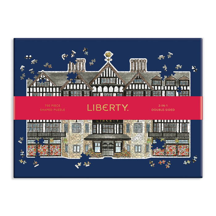 Liberty London Tudor Building 750 Piece Shaped Puzzle 750 Piece Puzzles Liberty London Collection